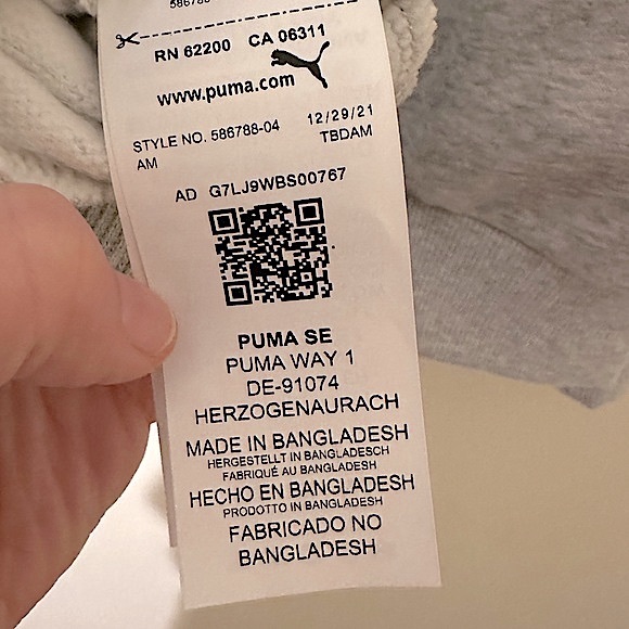 PUMA | Essentials Logo Women's Hoodie | light gray Heather | Size L | NWT - Picture 12 of 12